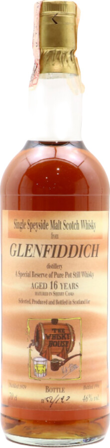 Glenfiddich 1979 K-B The Whisky House 16yo Sherry Casks 46% 700ml
