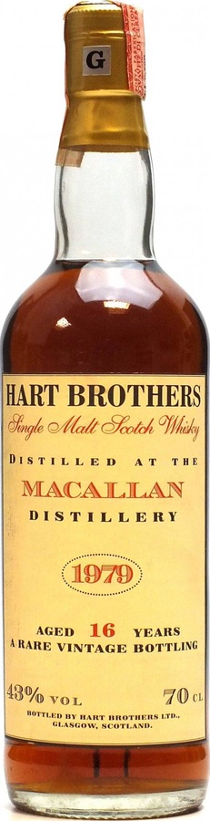Macallan 1979 HB a Rare Vintage Bottling 43% 700ml