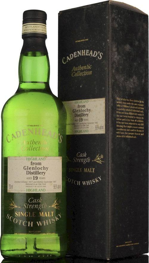 Glenlochy 1977 CA Authentic Collection Oak Cask Barrique Wine Company Chicago 56.5% 750ml