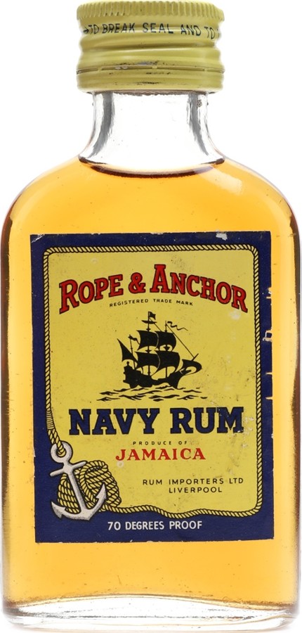 Rope & Anchor Navy Jamaica 40% 100ml