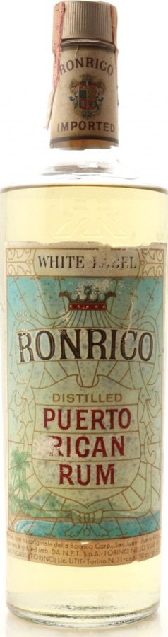 Ronrico White Label Puerto Rican Rum 43% 750ml