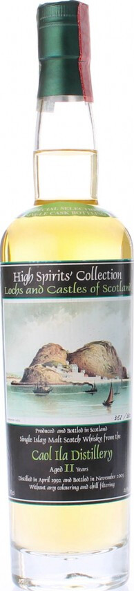 Caol Ila 1992 HSC Lochs and Castles of Scotland No 1 #7259 46% 700ml