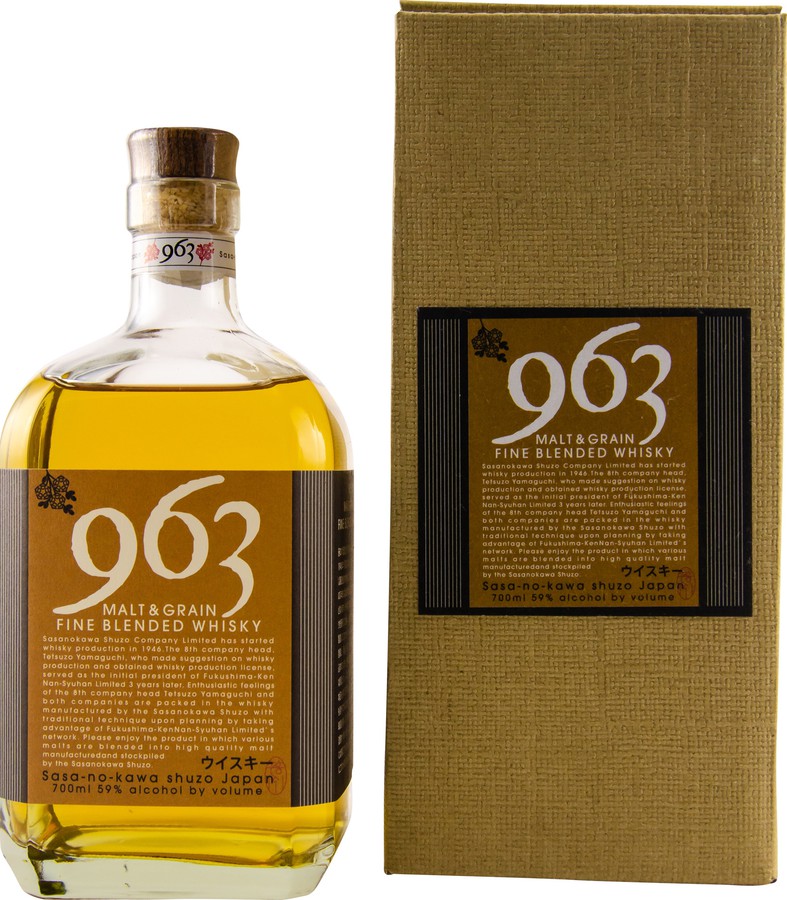 Yamazakura 963 Malt & Grain Fine Blended Whisky 59% 700ml