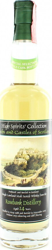 Rosebank 1988 HSC Lochs and Castles of Scotland No 7 14yo #848 46% 700ml