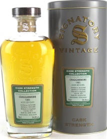 Cragganmore 1985 SV Cask Strength Collection Bourbon barrel #1877 54.9% 700ml