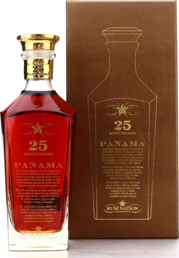 Rum Nation Panama 25yo 40% 700ml