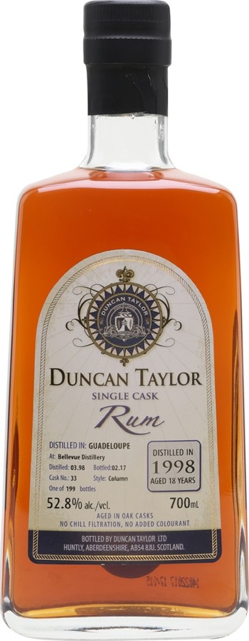 Duncan Taylor 1998 Aged in Oak Casks 18yo 52.8% 700ml