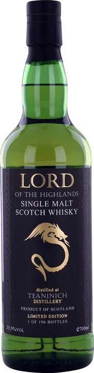 Teaninich 2008 Whk Lord of the Highlands Refill Hogshead 55.9% 700ml