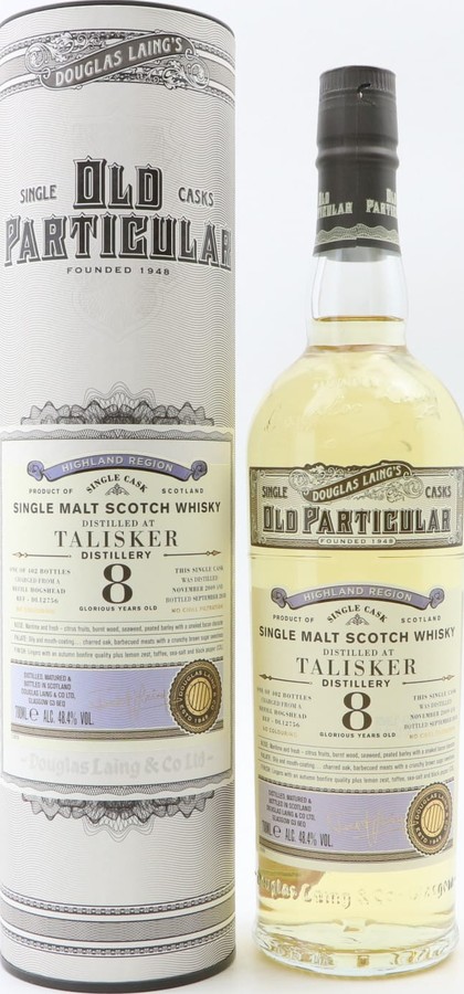 Talisker 2009 DL Old Particular Refill Hogshead 48.4% 700ml