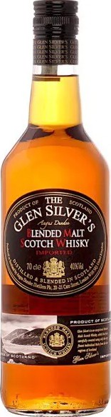 The Glen Silver's Blended Malt Scotch Whisky Imported 40% 700ml