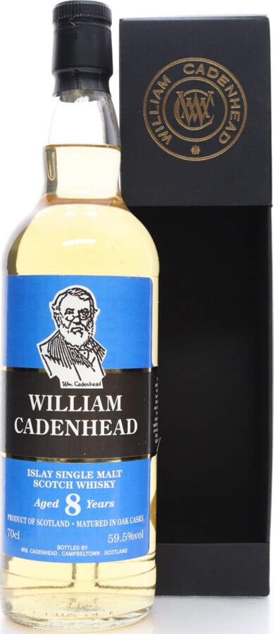 William Cadenhead 8yo CA Islay Single Malt Oak 59.5% 700ml