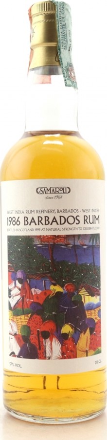 Samaroli 1986 Barbados 57% 700ml