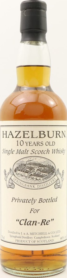 Hazelburn 1999 Private Bottling #42 Clan-Re 46% 700ml