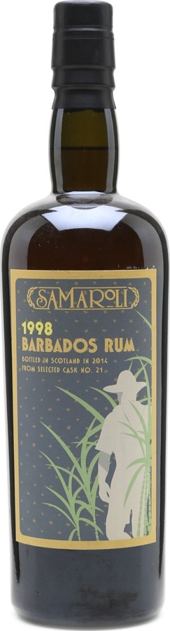 Samaroli 1998 Barbados No. 21 16yo 45% 700ml