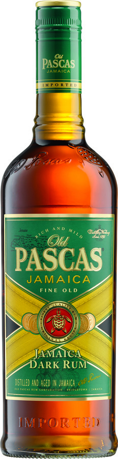 Old Pascas Jamaica Dark Rum 40% 700ml