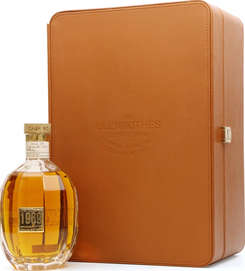 Glenrothes 1969 Extraordinary Single Cask Collection Refill Hogshead #11485 42.9% 700ml