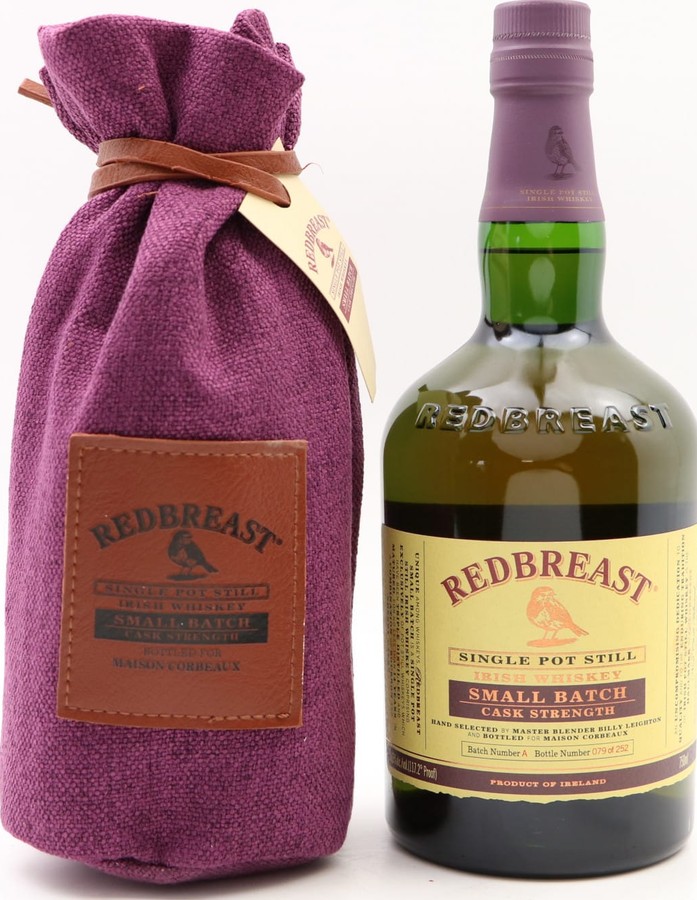 Redbreast Small Batch Cask Strength Bourbon & Sherry Maison Corbeaux 58.6% 750ml