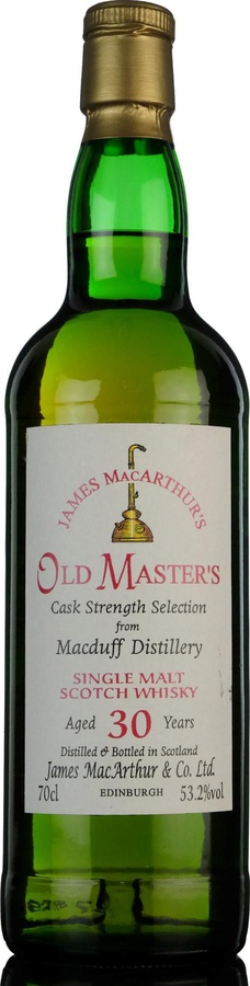 Macduff 30yo JM Old Master's Cask Strength Selection 53.2% 700ml
