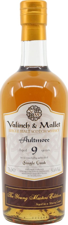 Aultmore 2010 V&M The Young Masters Edition Bourbon Hogshead 20-0902 51.4% 700ml