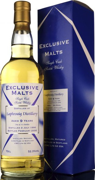 Laphroaig 1996 CWC Exclusive Malts 52.3% 700ml