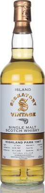 Highland Park 1987 SV Vintage Collection #1540 43% 700ml