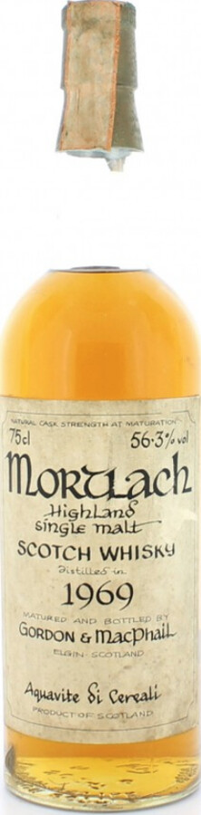 Mortlach 1969 GM Celtic Label Donini Import 56.3% 750ml