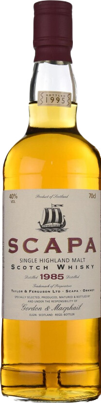 Scapa 1985 GM Licensed Bottling 40% 700ml