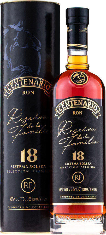 Ron Centenario Reserva de la Familia Selection Premium Tin Box 18yo 40% 700ml
