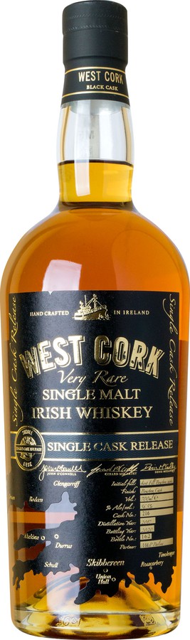 West Cork 2017 Single Cask Release #217 M&P Pavlina 56.5% 700ml