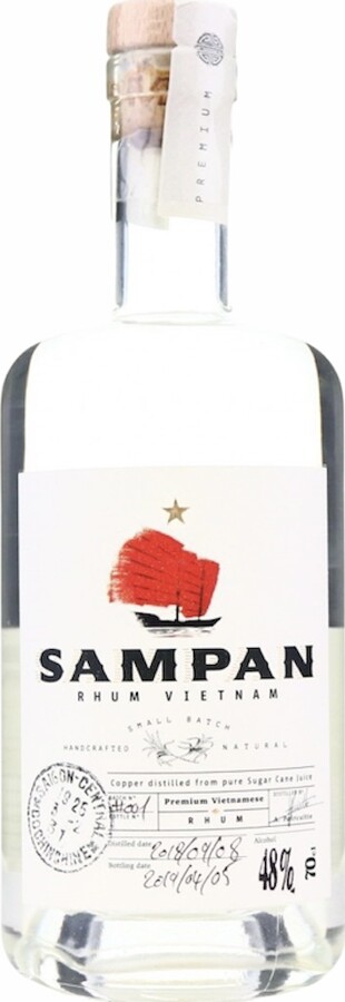Sampan 2018 Natural Small Batch no.1 Vietnam 48% 700ml