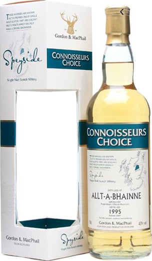 Allt-A-Bhainne 1995 GM Connoisseurs Choice Refill Sherry Hogsheads 43% 700ml