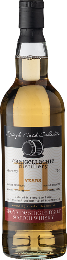 Craigellachie 2006 SCC Bourbon #308356 53.6% 700ml