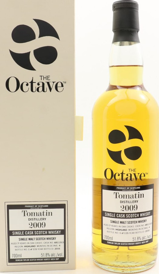 Tomatin 2009 DT The Octave #6811313 51.8% 700ml