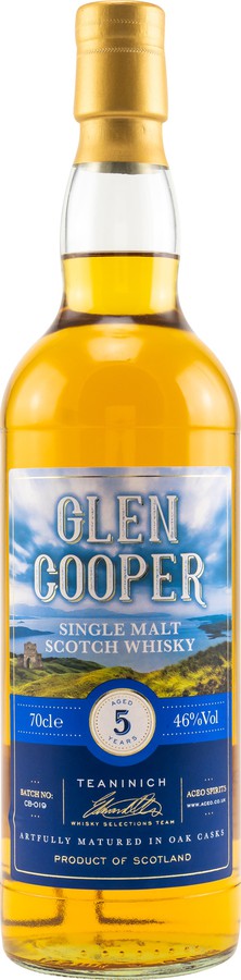 Teaninich 2012 AcL Glen Cooper 5yo Oak Casks 46% 700ml