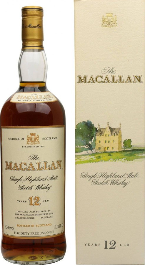 Macallan 12yo 43% 1000ml