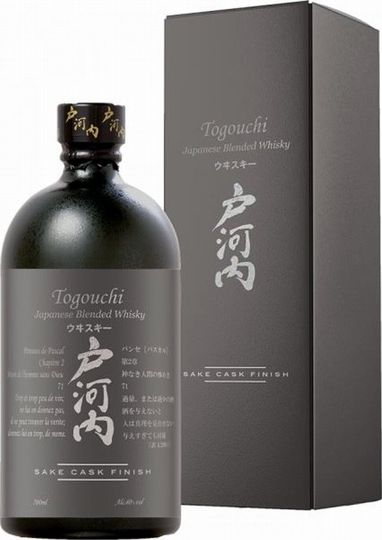 Togouchi Japanese Blended Whisky Sake Cask Finish 40% 700ml
