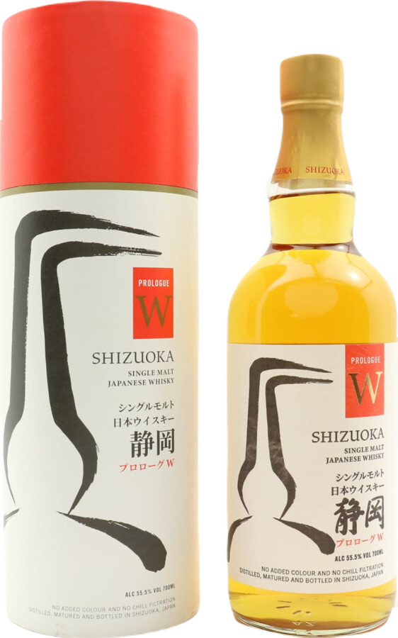 Shizuoka Prologue W ex first-fill bourbon barrels Japan 55.5% 700ml