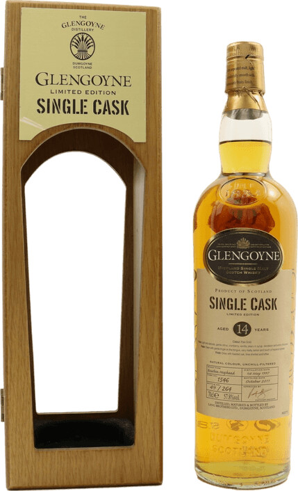 Glengoyne 1997 Single Cask Bourbon Hogshead #1546 57.8% 700ml