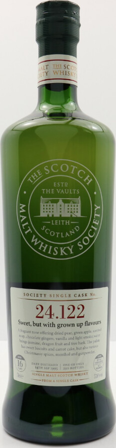 Macallan 1995 SMWS 24.122 Sweet but with grown up flavours Refill Ex-Bourbon Hogshead 53% 700ml