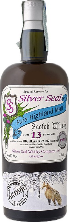 Highland Park 1994 SS Pure Highland Malt #35 13yo 46% 700ml