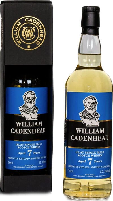William Cadenhead 7yo CA Single Islay Malt Oak Casks 57.1% 700ml