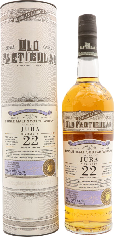 Isle of Jura 1992 DL Old Particular 47.9% 700ml