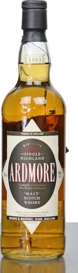 Ardmore 1987 GM Licensed Bottling 40% 700ml