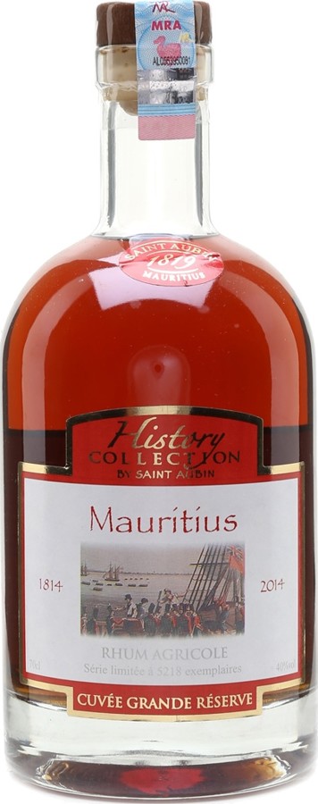 Saint Aubin History Collection Mauritius 40% 700ml
