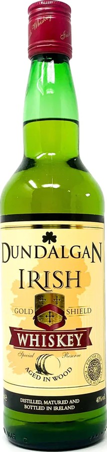 Dundalgan Gold Shield Irish Whisky Wood Lidl 40% 700ml