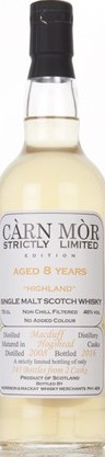 Macduff 2008 MMcK Carn Mor Strictly Limited Edition 46% 700ml