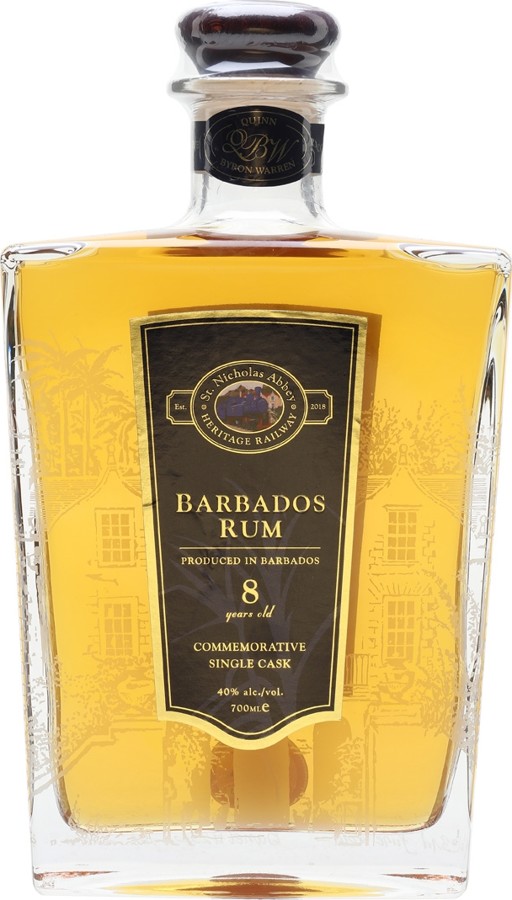 Saint Nicholas Abbey Barbados Rum 8yo 40% 700ml