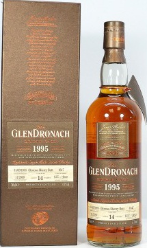 Glendronach 1995 Single Cask Oloroso Sherry Butt #1647 Taiwan Exclusive 57.1% 700ml