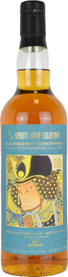 Bunnahabhain 1987 Sb Spirits Shop Selection Sherry Cask 49.8% 700ml