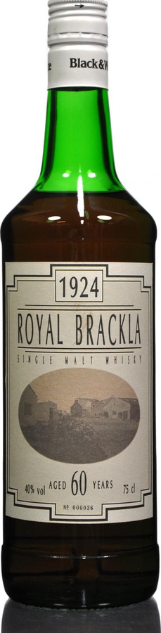 Royal Brackla 1924 Celebration re-opening of the distillery 1991 40% 750ml